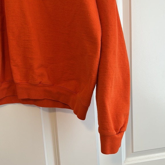 Orange Mickey Mouse Crewneck Sweatshirt - Picture 6 of 7
